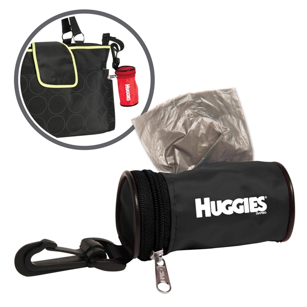 Black color option for Dirty Diaper Bag Dispenser