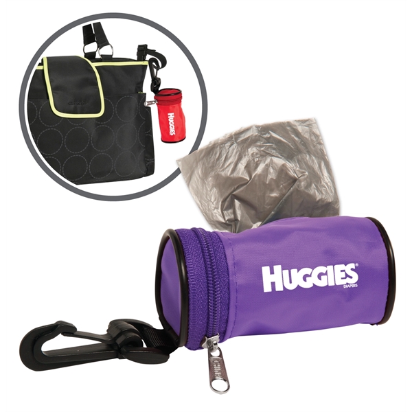 Purple color option for Dirty Diaper Bag Dispenser