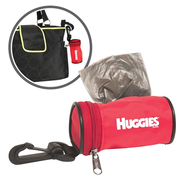 Red color option for Dirty Diaper Bag Dispenser