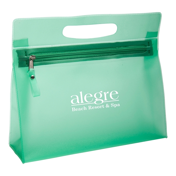 Frost Green color option for Vanity Makeup Bag