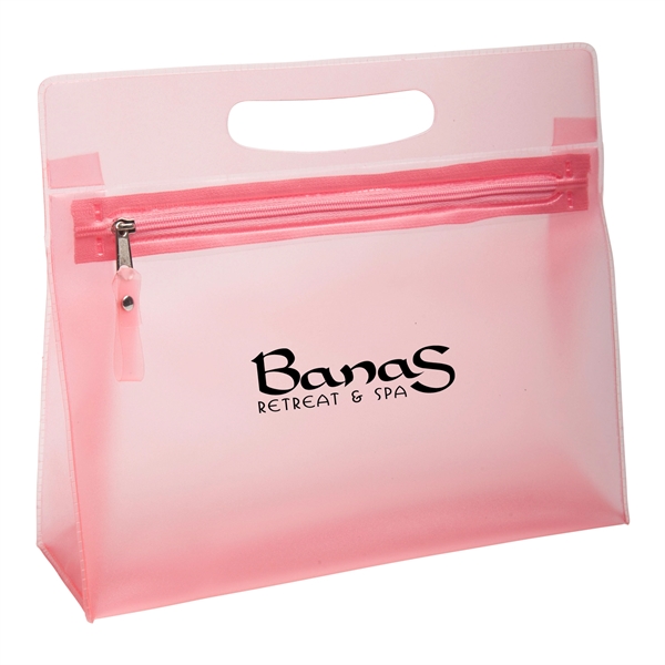 Frost Pink color option for Vanity Makeup Bag