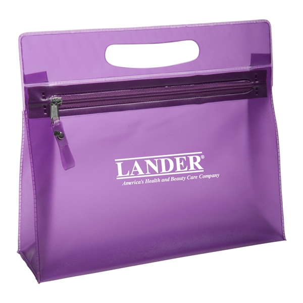Frost Purple color option for Vanity Makeup Bag