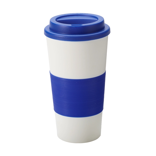 Blue color option for 16 Oz. Insulated Commuter Tumbler