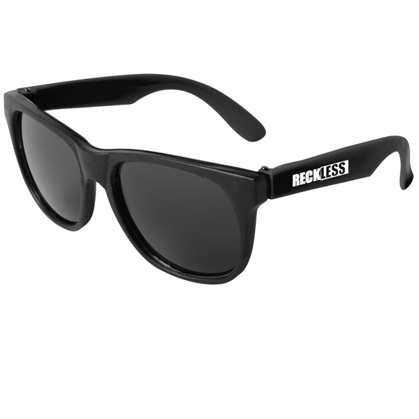 Black color option for Youth Neon Sunglasses