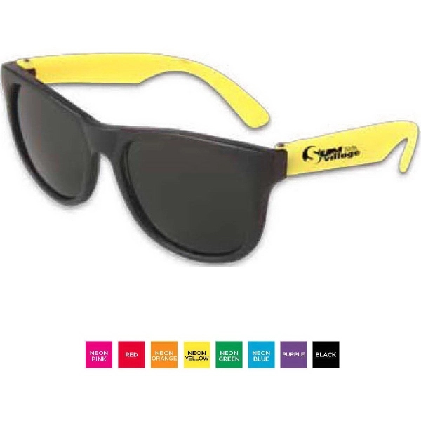 Neon Yellow color option for Youth Neon Sunglasses