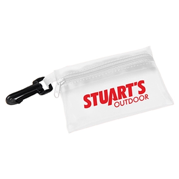 Translucent Frost color option for Zippered First Aid Kit