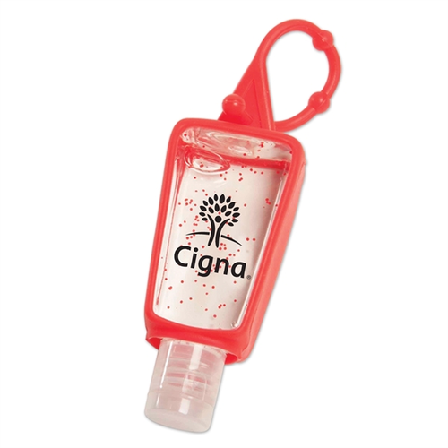 Main photo of Hand Sanitizer With Sleeve And Silicone Lanyard 1 Oz Scented