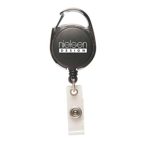 Main photo of Retractable Badge Holder With Carabiner