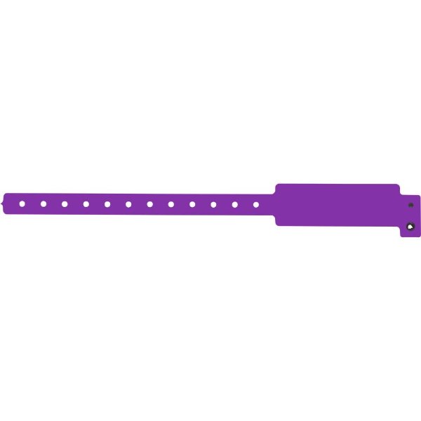 Grape color option for 1" Super Plastic Wristband