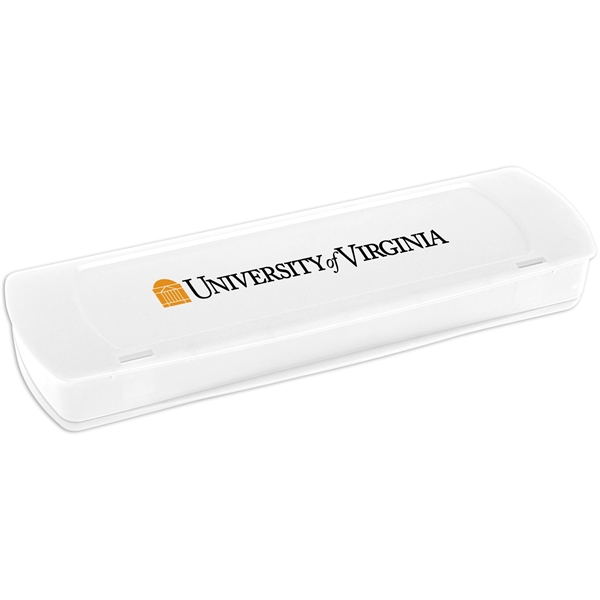 White color option for Plastic School Supply Case