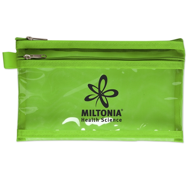 Lime color option for Twin Pocket Pencil Pouch