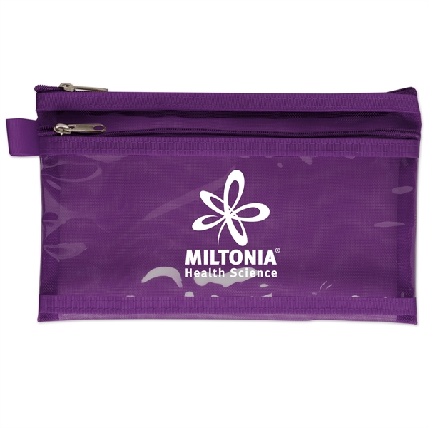Purple color option for Twin Pocket Pencil Pouch