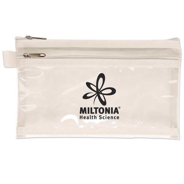 White color option for Twin Pocket Pencil Pouch
