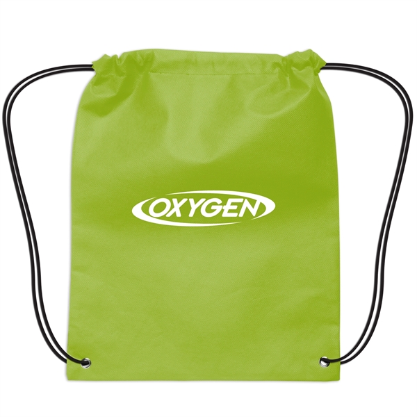 Lime color option for Small Non Woven Drawstring Backpack