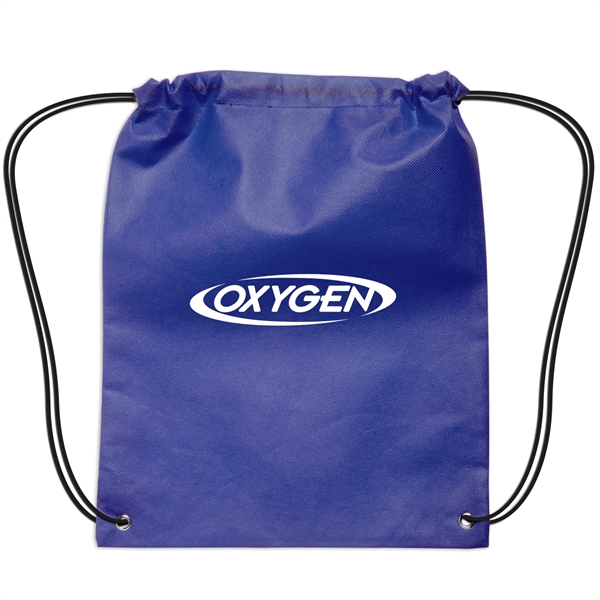 Royal Blue color option for Small Non Woven Drawstring Backpack