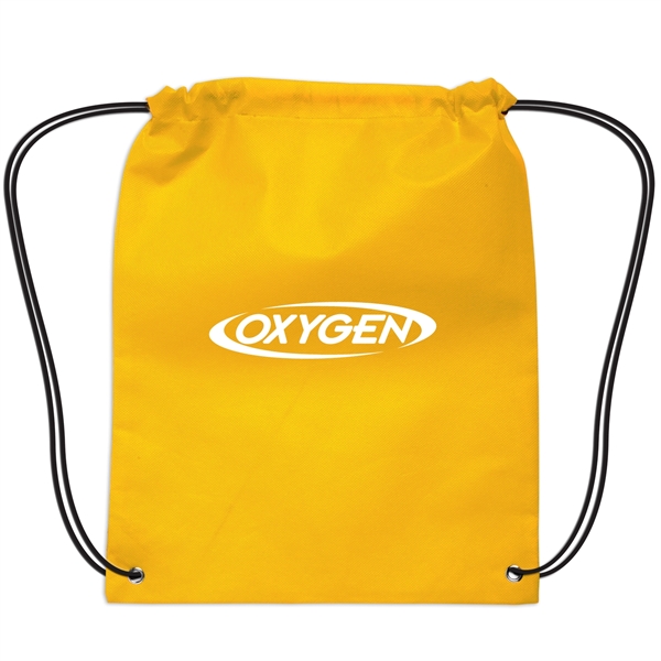 Yellow color option for Small Non Woven Drawstring Backpack