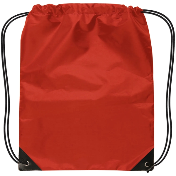 Red color option for Small Drawstring Cinch Backpack