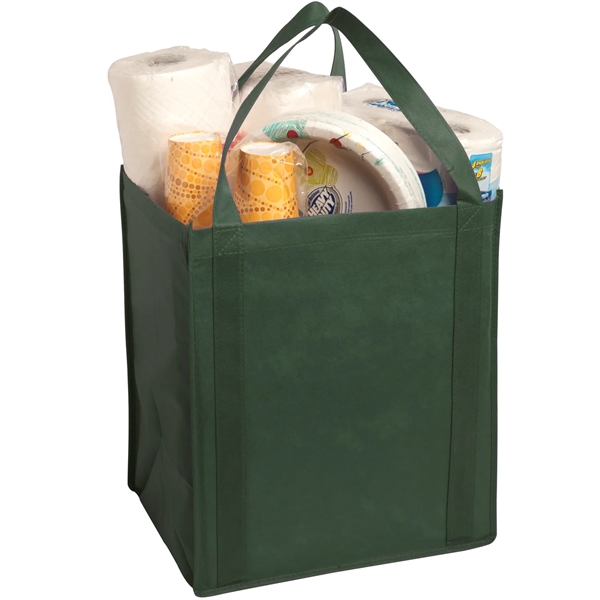 Hunter Green color option for Grocery Tote With Insert