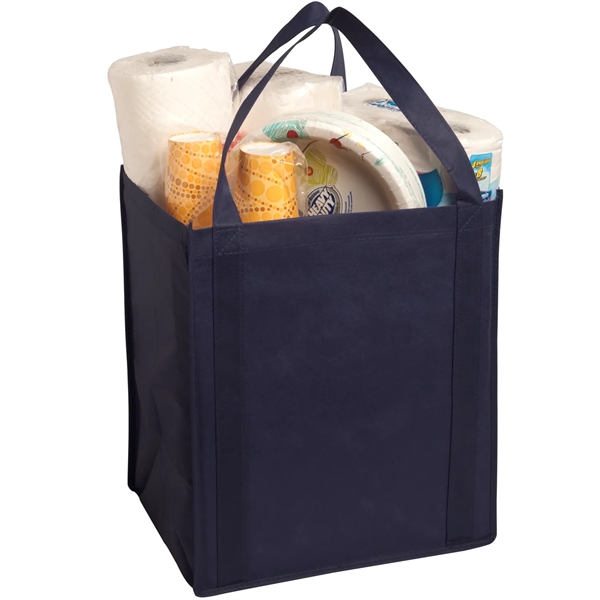 Navy color option for Grocery Tote With Insert