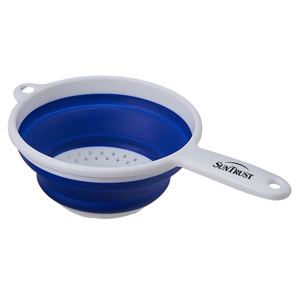 Blue color option for Collapse'n Silicone Strainer