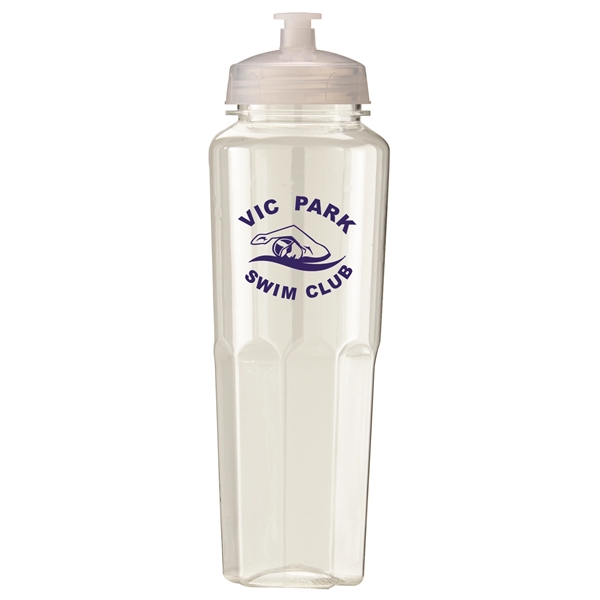 Translucent Clear color option for 32 Oz. Sports Water Bottle