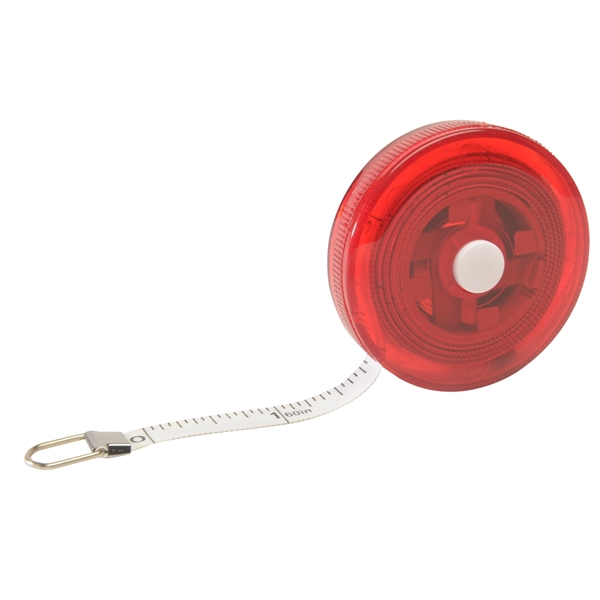 Translucent Red color option for Round Tape Measure