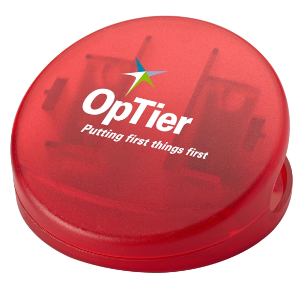 Translucent Red color option for Round Keep It Utility Clip