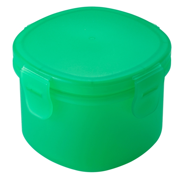 Translucent Green color option for Snack In Food Storage Container