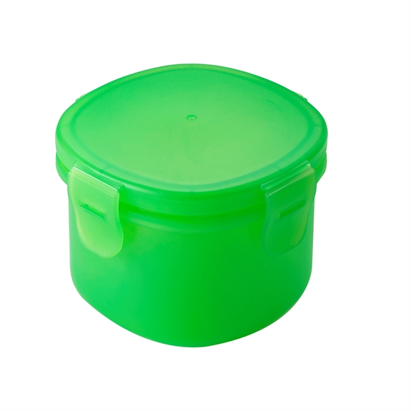 Translucent Lime color option for Snack In Food Storage Container