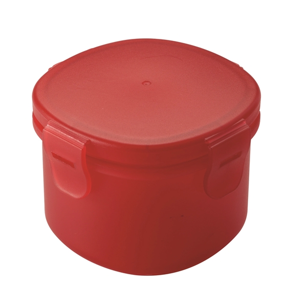 Translucent Red color option for Snack In Food Storage Container