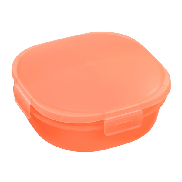 Translucent Orange color option for Lunch In Container
