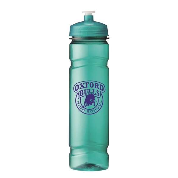 Translucent Aqua color option for 24 Oz. Poly Sure Sports Water Bottle