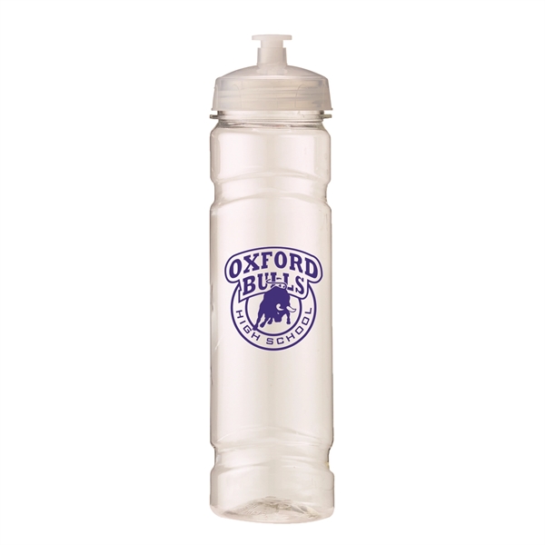 Translucent Clear color option for 24 Oz. Poly Sure Sports Water Bottle