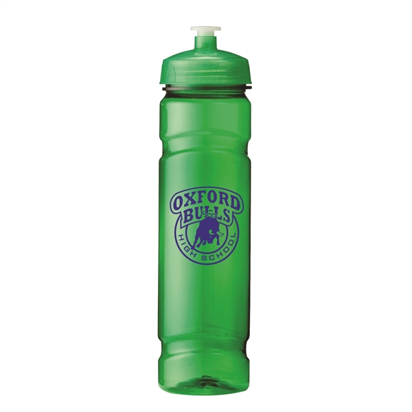 Translucent Green color option for 24 Oz. Poly Sure Sports Water Bottle