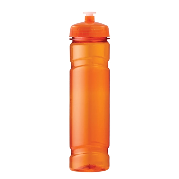 Translucent Orange color option for 24 Oz. Poly Sure Sports Water Bottle