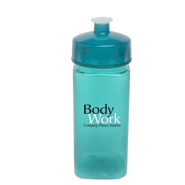 Translucent Aqua color option for 16 Oz. Sports Water Bottle