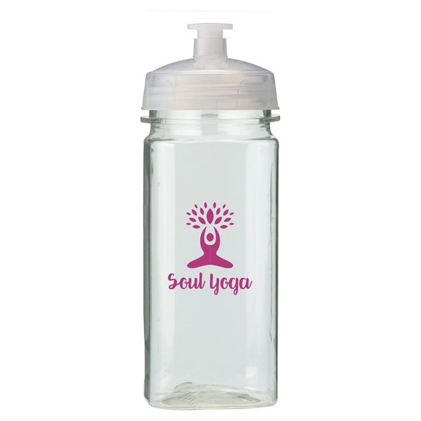 Translucent Clear color option for 16 Oz. Sports Water Bottle