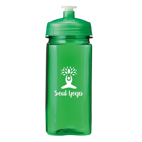 Translucent Green color option for 16 Oz. Sports Water Bottle