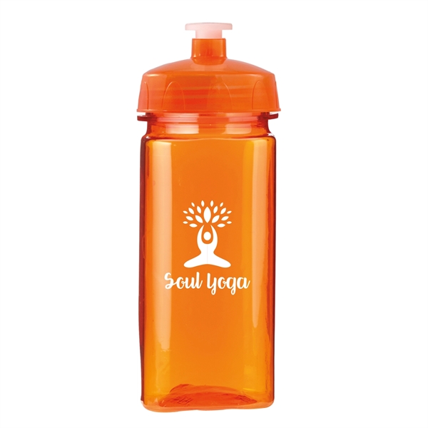 Translucent Orange color option for 16 Oz. Sports Water Bottle