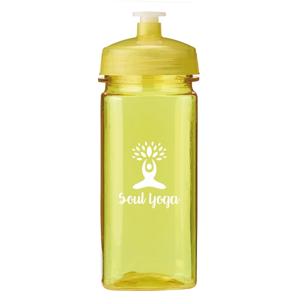 Translucent Yellow color option for 16 Oz. Sports Water Bottle