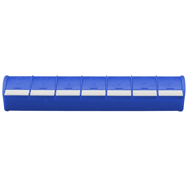 Blue color option for Snap Open 7 Day Med Minder