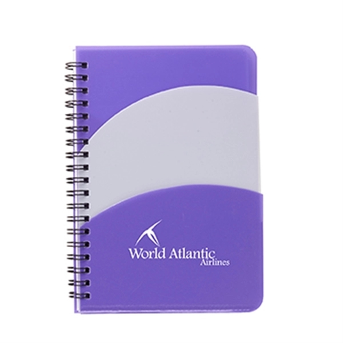 Main photo of 5" X 7" Santiago Double Pocket Spiral Notebook