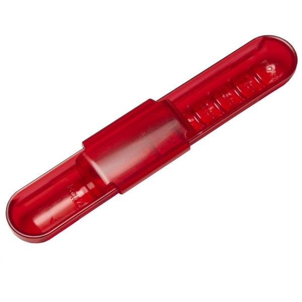 Translucent Red color option for Adjustable Measure Up Measuring Spoon