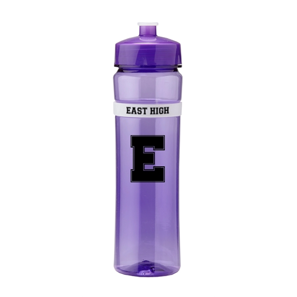 Translucent Purple color option for 22 Oz Polysure Spirit Water Bottle