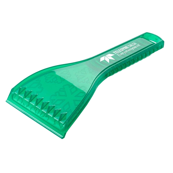 Translucent Green color option for Snowflake Ice Scraper