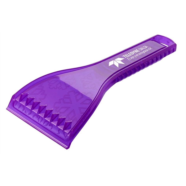 Translucent Purple color option for Snowflake Ice Scraper