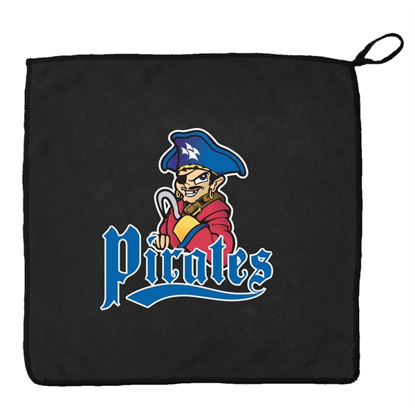 Black color option for Microfiber Rally Towel