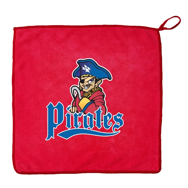 Red color option for Microfiber Rally Towel