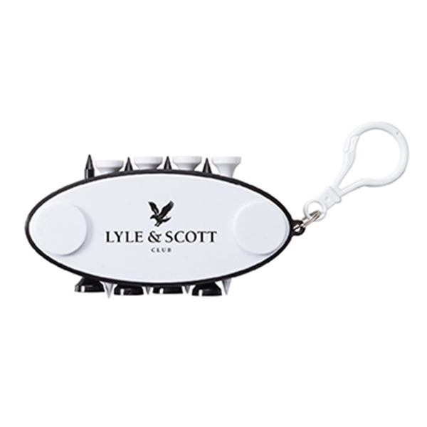 Black color option for Oval Golf Tee Carrier