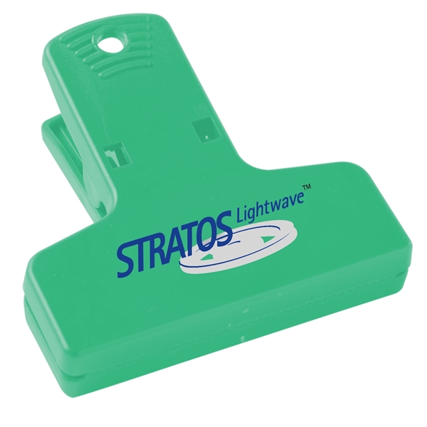 Green color option for 2 1/2" Keep It Chip Clip For Bags